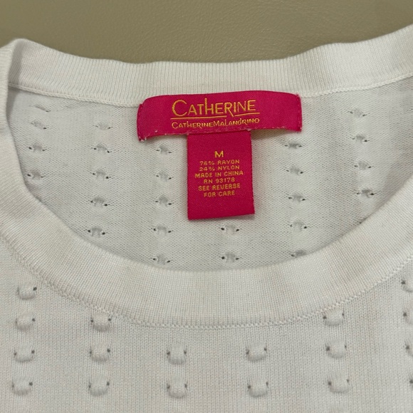 Catherine Melandrino Short Sleeve Top - Picture 3 of 3